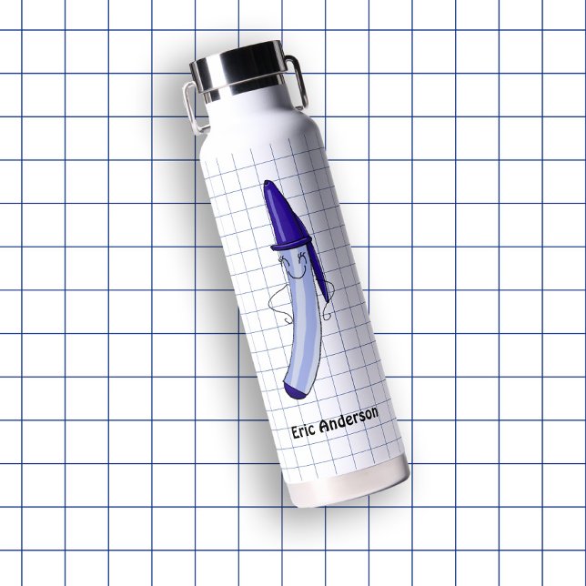 Handgezeichnete Schulbedarf Trinkflasche (Hand Drawn School Supplies Pen Water Bottle
)