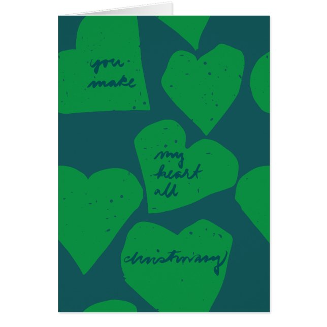 Handgezeichnete Weihnachtsillustrierung (Vorne)