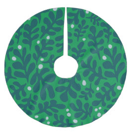 Handgezeichnete Weihnachtsillustrierung Polyester Weihnachtsbaumdecke