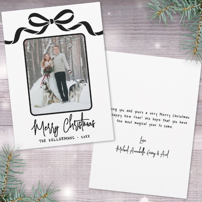 Handgezeichnete Whimsical Weihnachten (Hand Drawn Whimsical Christmas Holiday Card)