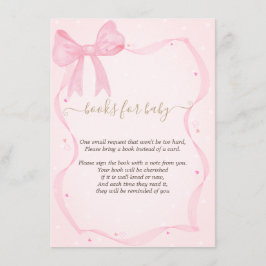 Handgezeichneter Bow Elegante Rahmen Punkte Begleitkarte