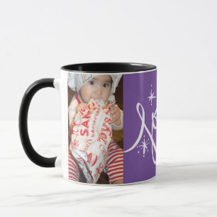 Handgezeichneter Joy-Becher mit Foto Tasse