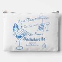 Handgezeichneter letzter Toast an der Küste Bachel