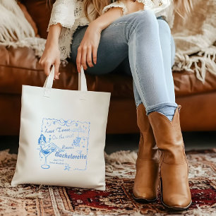 Handgezeichneter Letzter Toast an der Küste Jungge Tragetasche