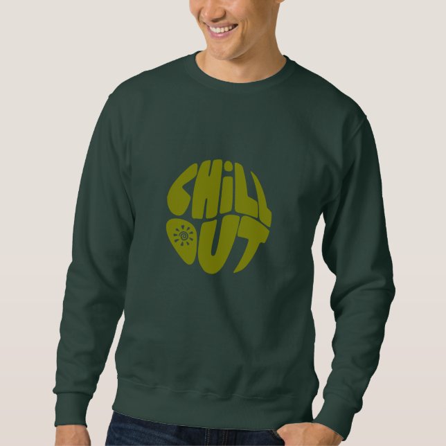 Handgezeichneter Satz in Kugelform Sweatshirt (Vorderseite)