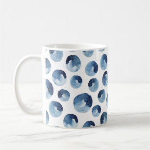 Handgezeichnetes Aquarell Nahtloses Tapete Kaffeetasse