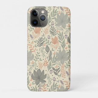 Handgezeichnetes Blumen Case-Mate iPhone Case