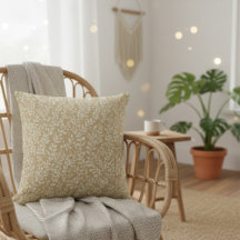 Handgezeichnetes Boho-Blattmuster