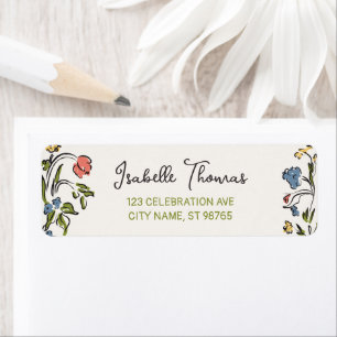 Handgezeichnetes Brautparty