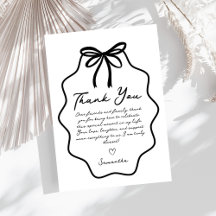 Handgezeichnetes Coquette Bow-Brautparty