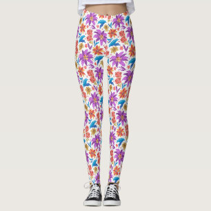 Handgezeichnetes, exotisches Muster-70703 Leggings