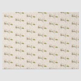 Handgezeichnetes Golf-Tissue-Papier Seidenpapier
