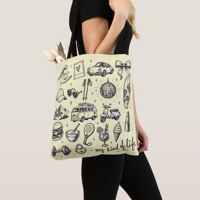 Handgezeichnetes Lifestyle-Clipart-Bundle,  (Von Nahem)