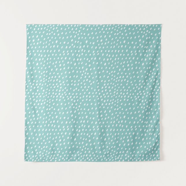 Handgezeichnetes Muster Wandteppich (Vorderseite)