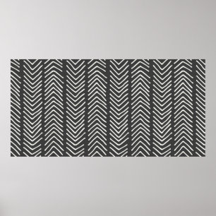 handgezeichnetes, nahtloses Musterdesign. Vintage  Poster