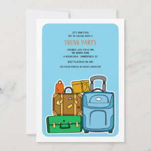 Handgezeichnetes Party Einladung