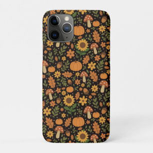 Handgezeichnetes rustikales Herbstmuster Case-Mate iPhone Hülle