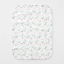 Handgezeichnetes Tulip-Blume-Muster