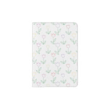 Handgezeichnetes Tulip-Blume-Muster
