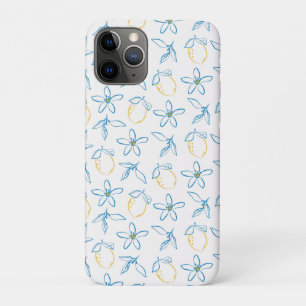 Handgezeichnetes Zitrusmuster - Case-Mate iPhone Hülle