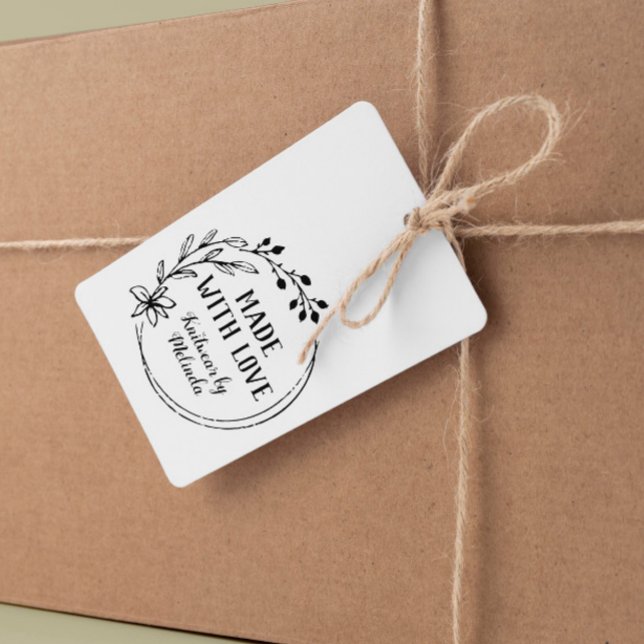 Handgezogener Berry-Blume-Kranz aus Liebe Gummistempel (Von Creator hochgeladen)