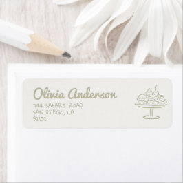 Handgezogener Bun in der neutralen Ofendusche