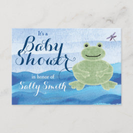 Handgezogener Frog Baby Shower Einladungen - Baby 