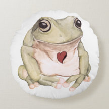 Handgezogener Grünbäumfrosch