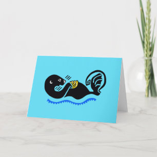 Handgezogener Meeresgrund - Erhaltung - Natur - Karte