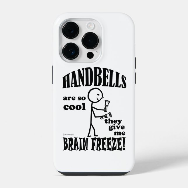 Handglocken, Brain Freeze Case-Mate iPhone Case Hülle (Rückseite)