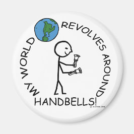 Handglocken - Revolten rund um die Welt Magnet