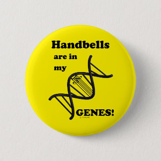 Handglocken sind in meinen Genen Button