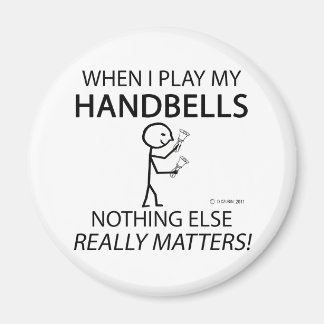 Handglocken spielen keine Rolle Magnet