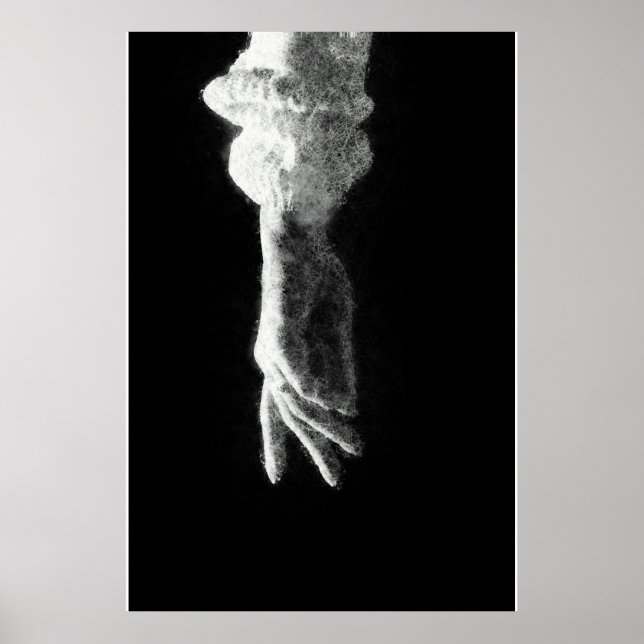 Handglühende Skizze Poster (Vorne)