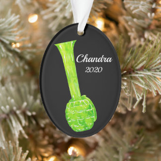 Handgranate Cocktail Personalisiert Ornament