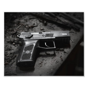 Handgun (10"x8") fotodruck