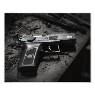 Handgun (10"x8") fotodruck