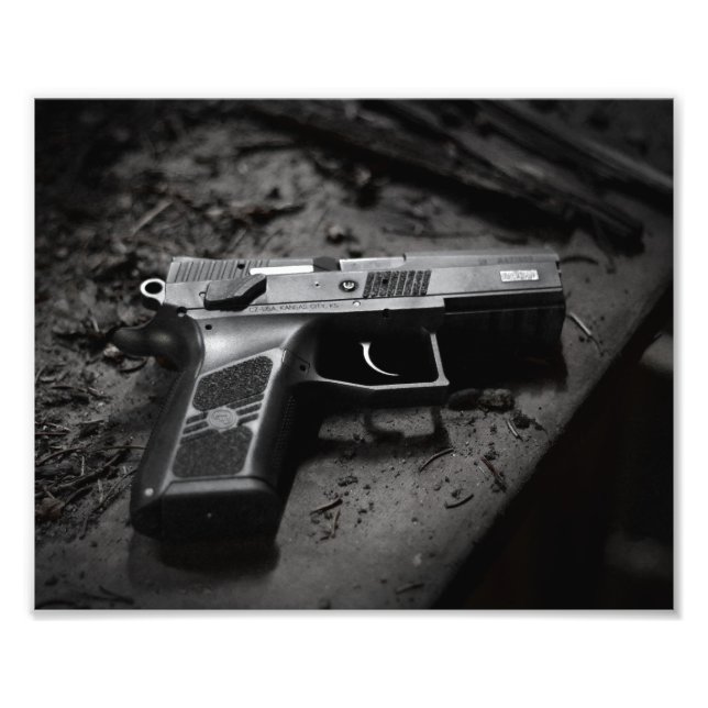 Handgun (10"x8") fotodruck (Vorne)
