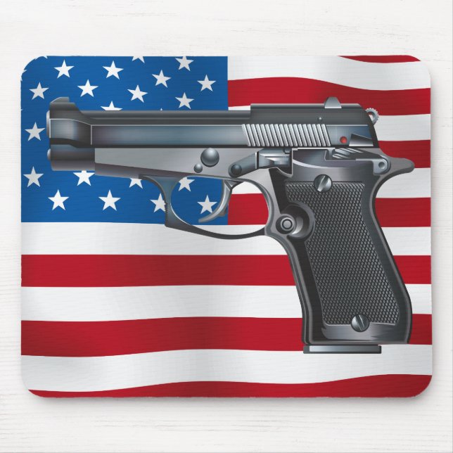 HandGun USA Mousepad (Vorne)