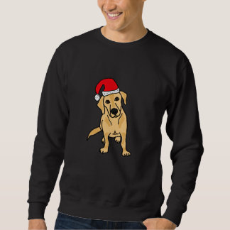 HANDHABUNG AM BODEN, lustiges gelbes Labrador im Sweatshirt