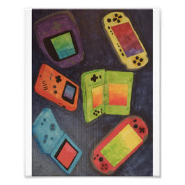 Handheld Consoles Print Fotodruck