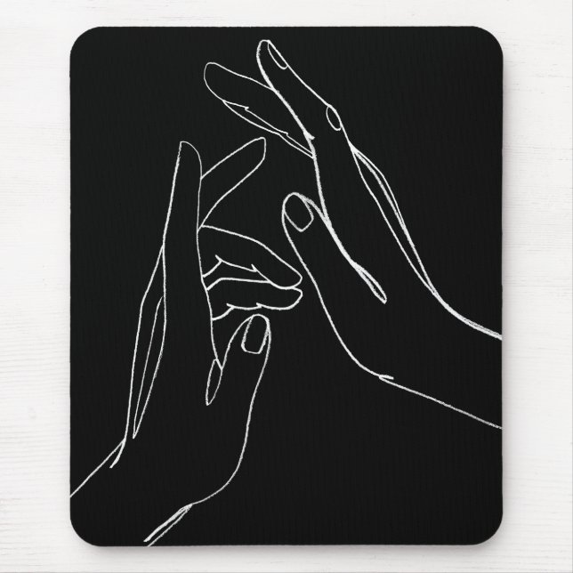 Handhelfen Mousepad (Vorne)