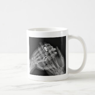 Handholding Kaffeetasse