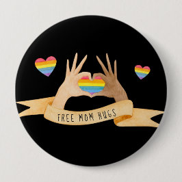 Handhörer - Freie Mama | Rainbow LGBTQ Prix Button