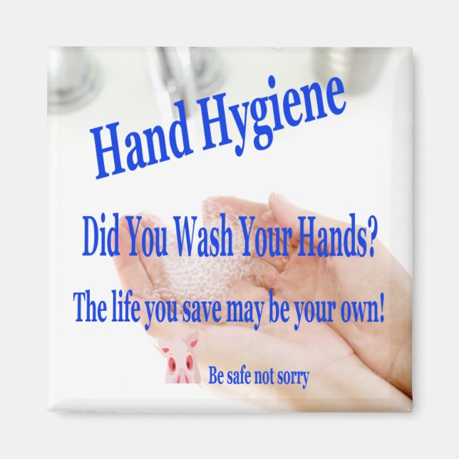 Handhygiene Magnet (Vorne)