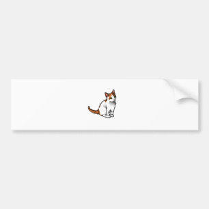 HANDI-Katze Autoaufkleber