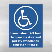 Handicap Auto Türwarnung