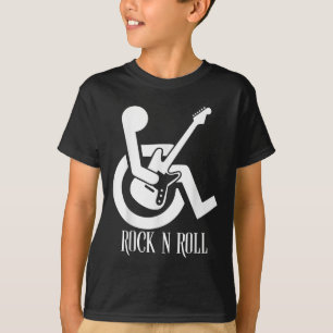Handicap Rock and Roll Parkplatz Funny Acoustic Gu T-Shirt