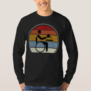Handicap Rollstuhl Amputee Artikel für Behinderte  T-Shirt
