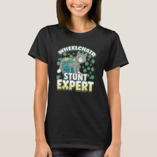 Handicap Rollstuhl für ein Amputationsüberlebnis 2 T-Shirt